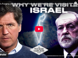 Tucker Carlson: Israel’s Purging of Christians From the Holy Land and the Plot to Keep Americans From Noticing