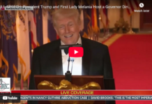 President Trump and First Lady Melania Host a Governor Dinner – 02/21/26