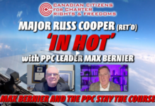 Canadian Citizens for Charter Rights and Freedoms – “In Hot” Interview with PPC Leader Max Bernier