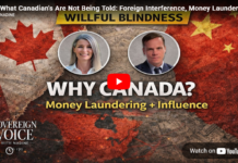What Canadian’s Are Not Being Told: Foreign Interference, Money Laundering, National Security, China