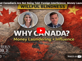 What Canadian’s Are Not Being Told: Foreign Interference, Money Laundering, National Security, China