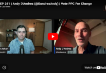 Andy D’Andrea – People’s Party of Canada Candidate – Federal by-election in University Rosedale – Vote PPC For Change!