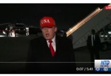 Operation Epic Fury President Trump Q&A at Joint Base Andrews After Arriving from Palm Beach