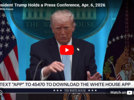 President Trump Holds a Press Conference, Apr. 6, 2026