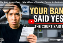 The Joint Account Trap — Why Millions of Canadian Parents Are Destroying Their Estates