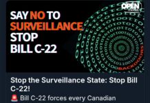 Stop the Surveillance State: Stop Bill C-22