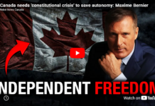 Canada Needs ‘Constitutional Crisis’ To Save Autonomy: Maxime Bernier
