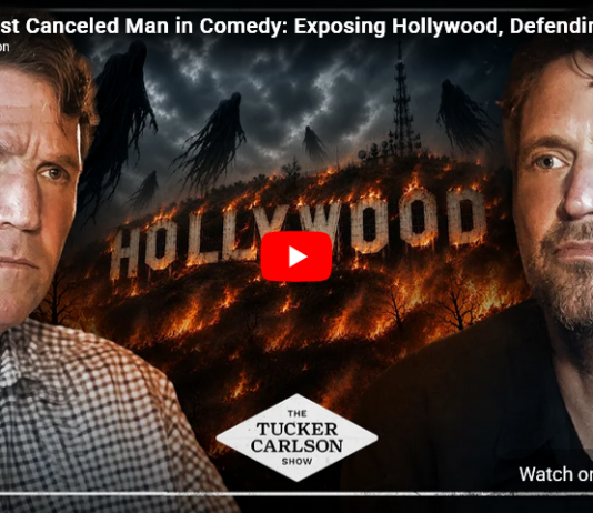 Tucker Carlson: The Most Canceled Man in Comedy: Exposing Hollywood, Defending Racist Jokes & Overcoming Dark Forces